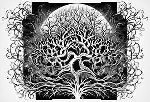 Roots grow and cells split, tendons stretch tattoo idea