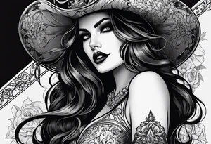 lady death tattoo idea
