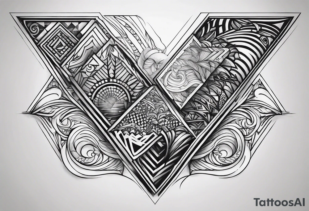words spinabenz going diagonal tattoo idea