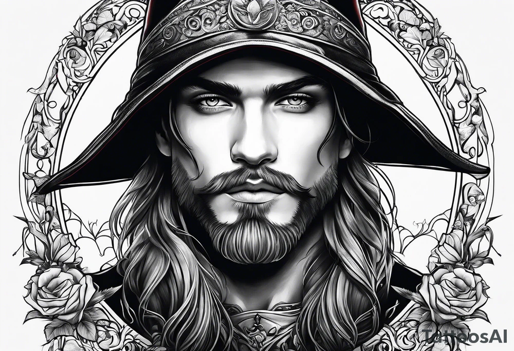 young man version of iltte red riding hat fairytale tattoo idea young man version of iltte red riding hat fairytale tattoo idea