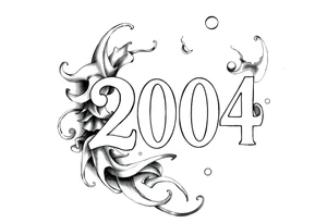 Year 2004 tattoo idea