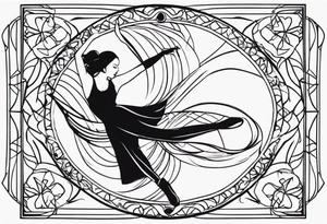 dance tattoo idea