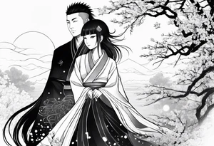 Hinata and hanabi tattoo idea