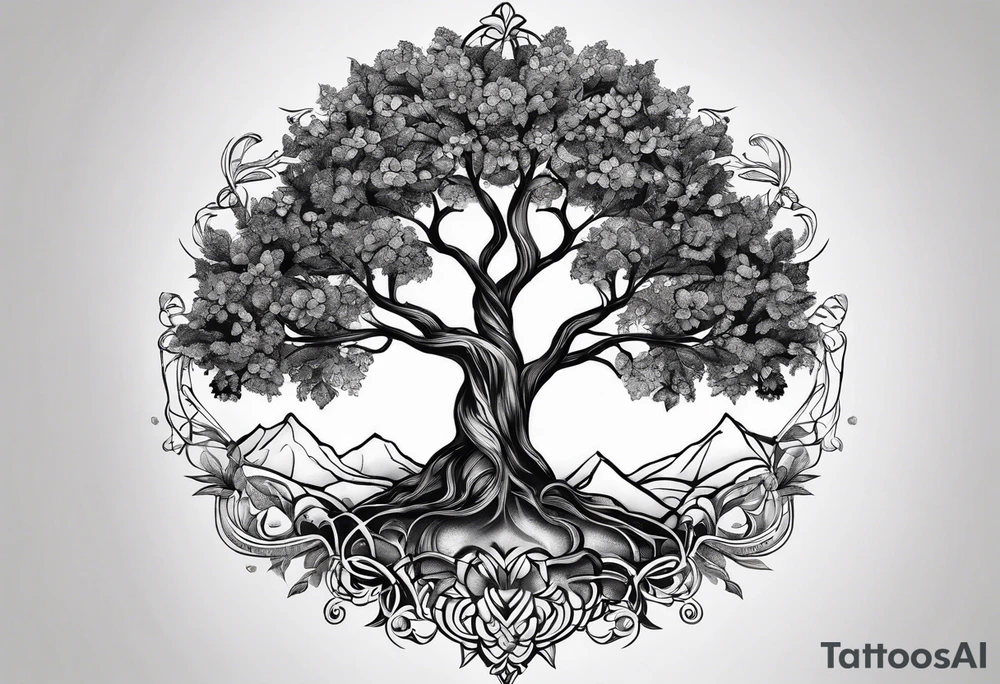 Tree of life tattoo idea