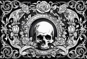 Necromancer small tattoo idea