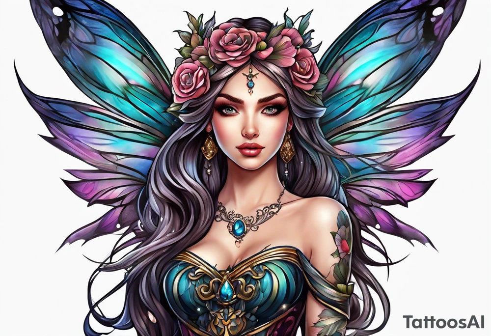 fairy tattoo idea