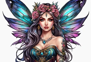 fairy tattoo idea