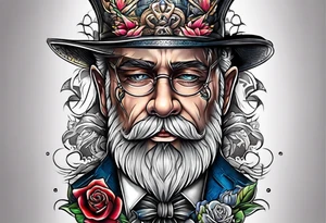father memorial tattoo.. tattoo idea