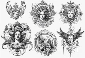 Renaissance artwork tattoo idea