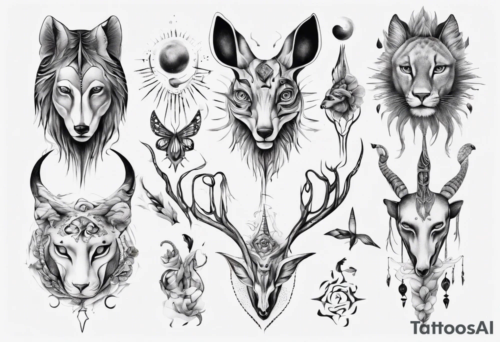 Spirit animal tattoo idea