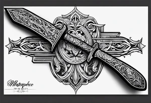 athame tattoo idea