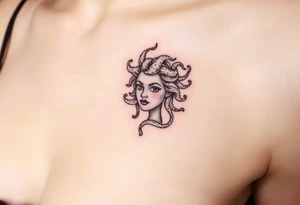 Small Medusa tattoo idea