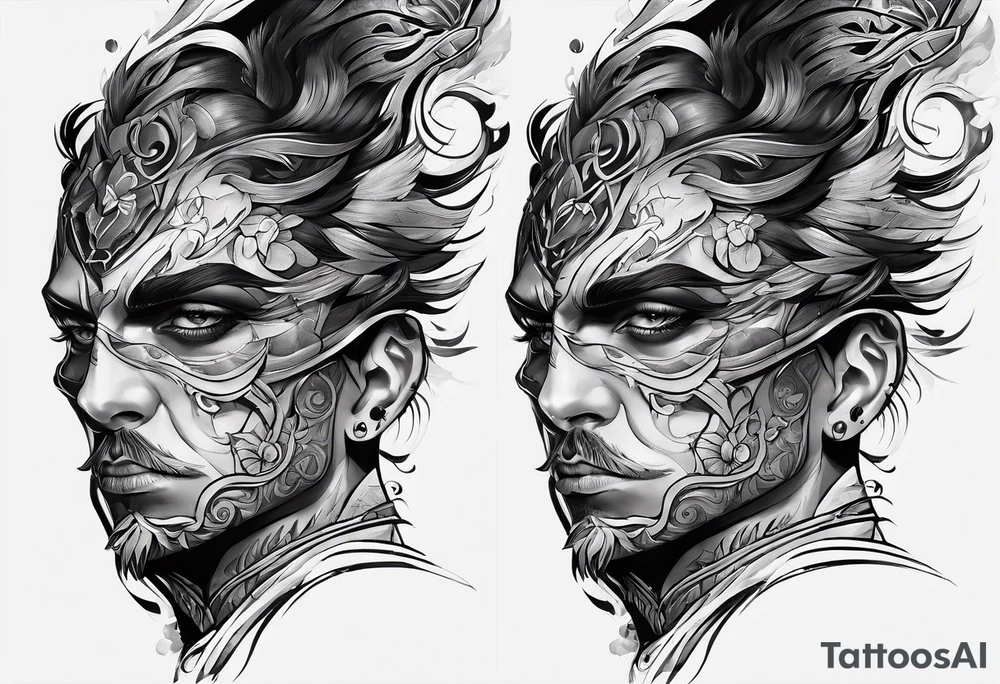 Art from dishonored game on hand tattoo idea
