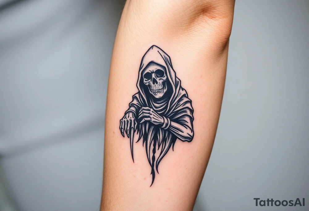 Grim reaper tattoo idea