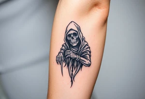 Grim reaper tattoo idea