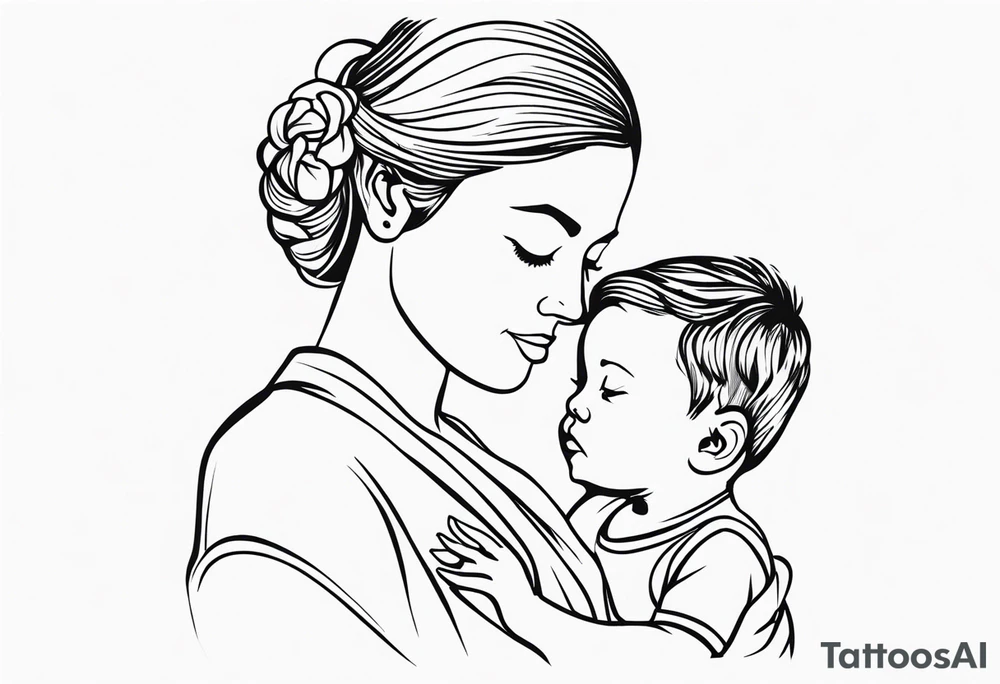 Mother and father tattoo idea