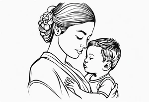 Mother and father tattoo idea
