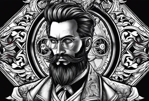 The wounded captain Levi Ackerman tattoo idea