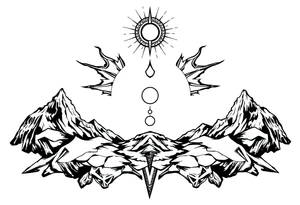 inner balance tattoo idea