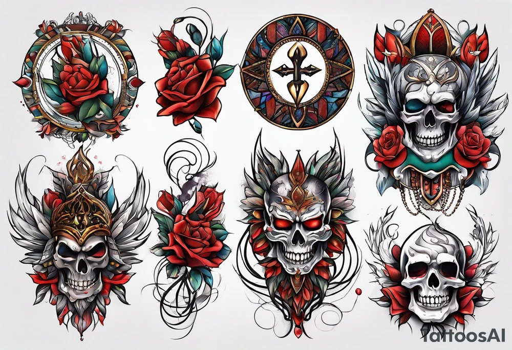 Body wound tattoo design tattoo idea