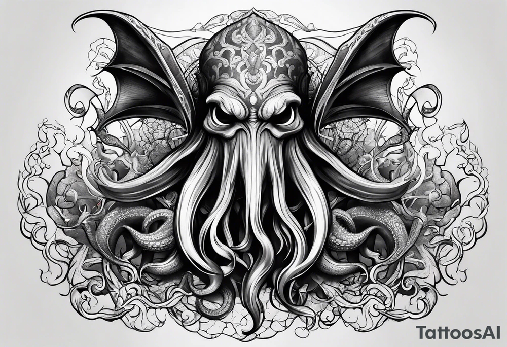 Chthulu tattoo idea