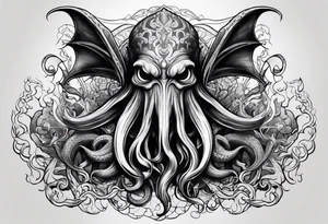 Chthulu tattoo idea