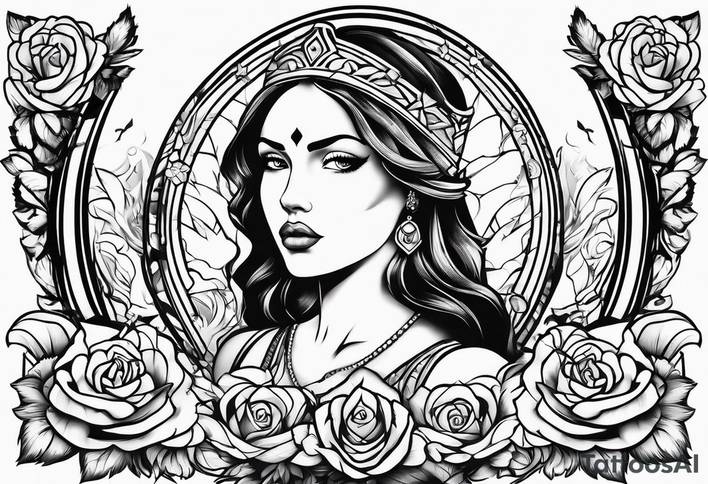 broken sword tattoo idea