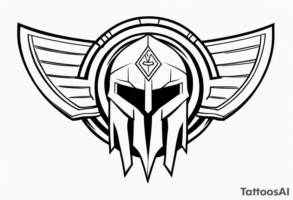 Ancient spartan symbol tattoo tattoo idea