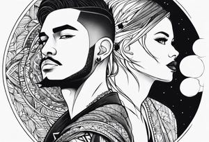 2 sons tattoo idea