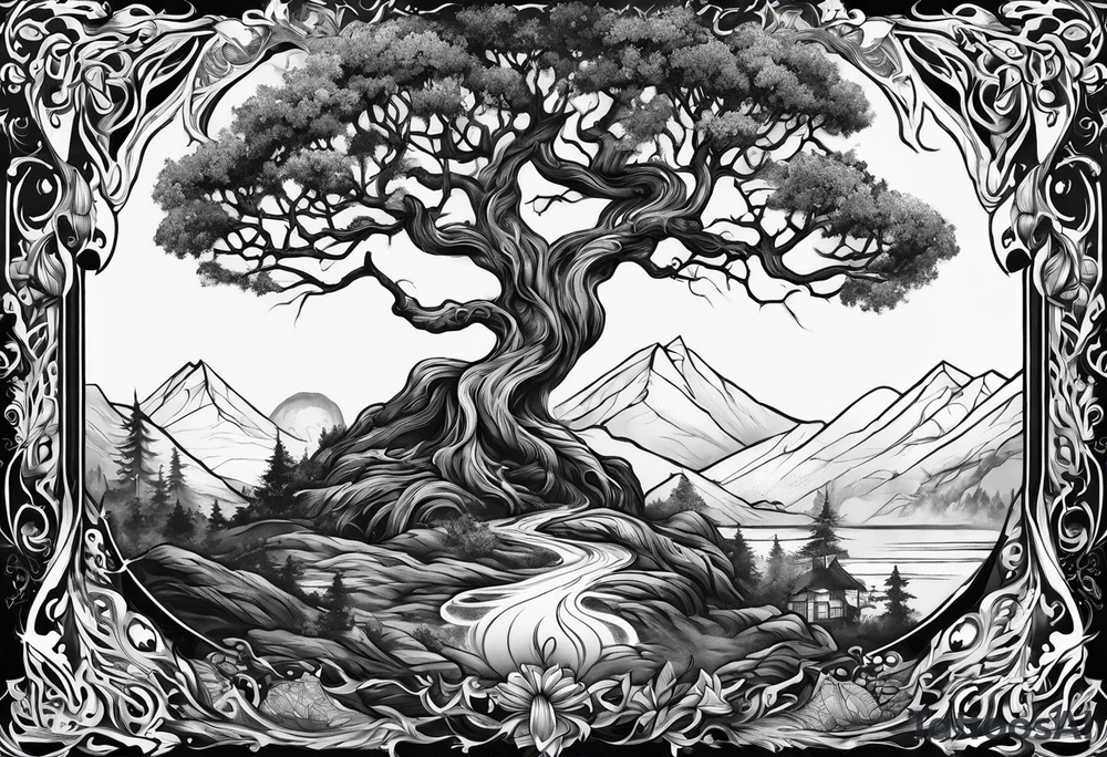 Yggdrasil tattoo idea