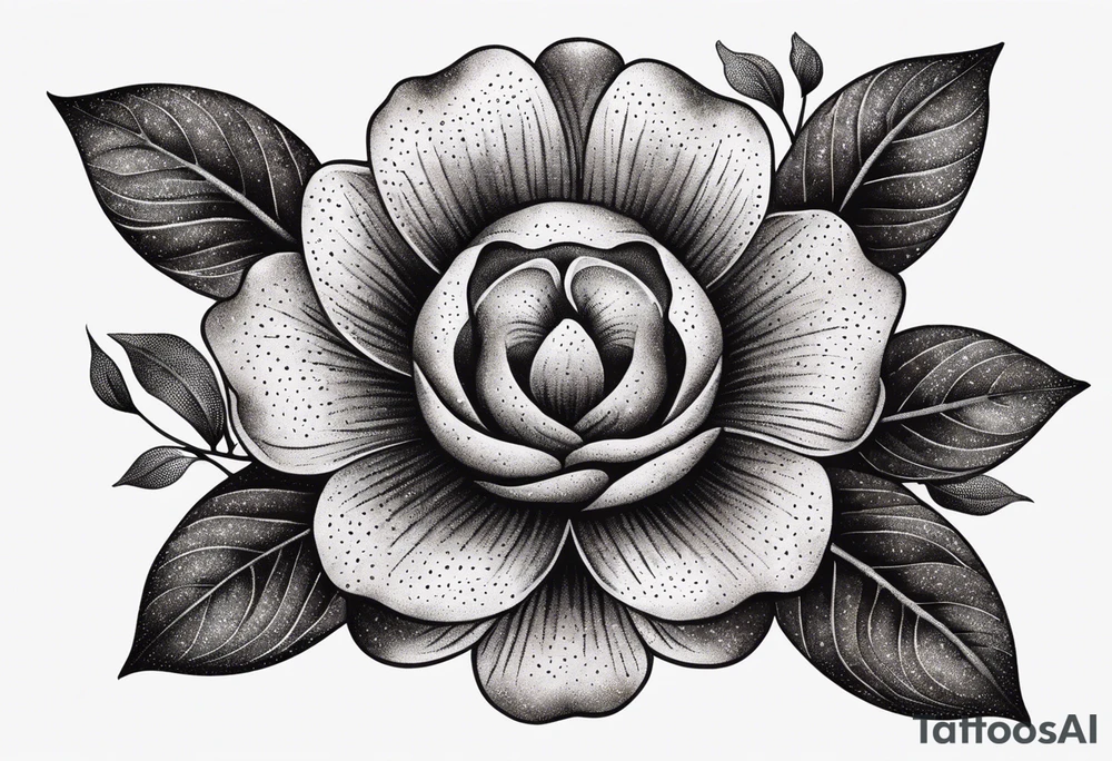 Tudor rose tattoo idea