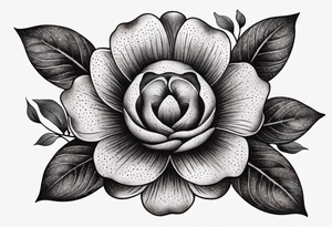 Tudor rose tattoo idea