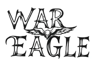 WAR EAGLE tattoo idea