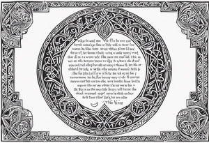 Viking prayer poem tattoo idea