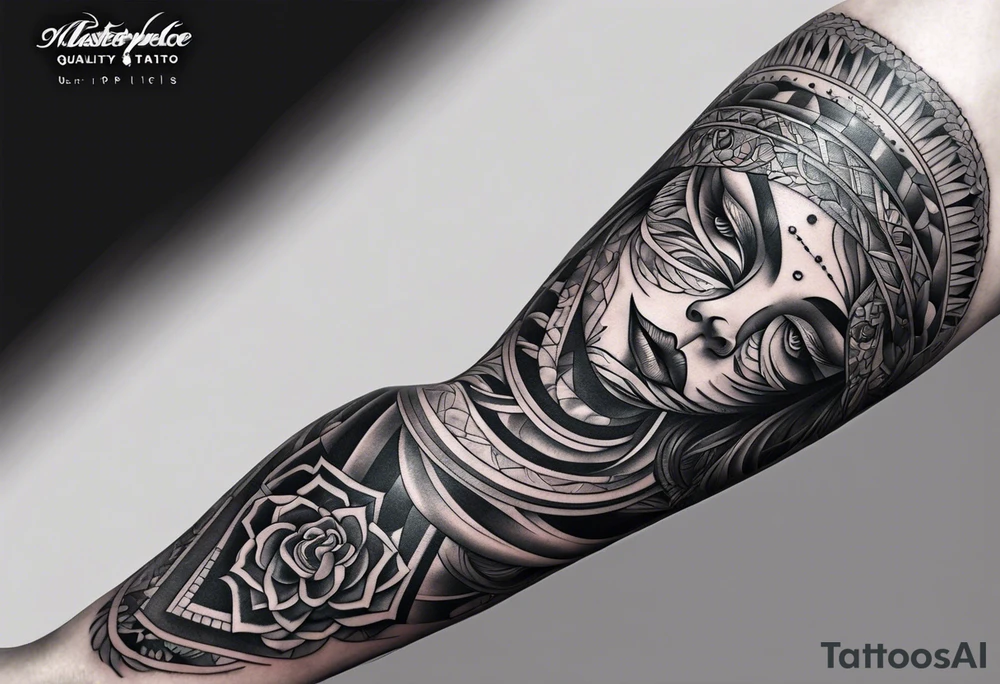 Full leg tattoo design tattoo idea