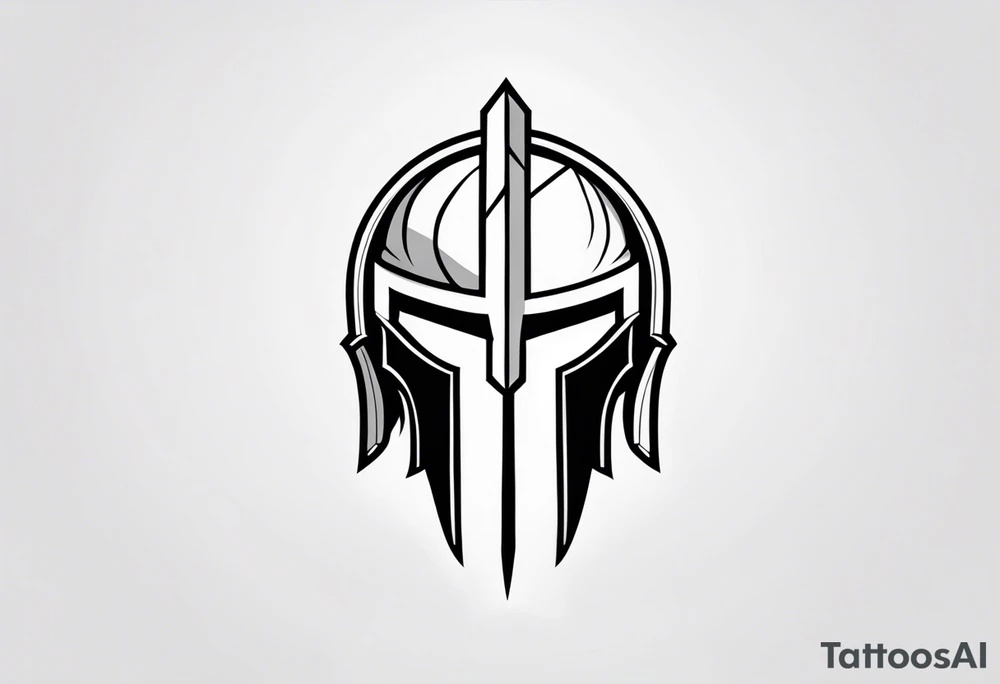 Ancient spartan symbol tattoo tattoo idea