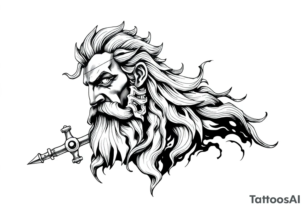 GREEK GOD tattoo idea