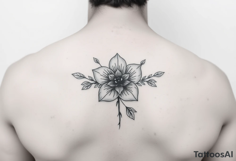January December july birth Flower tattoo idea
