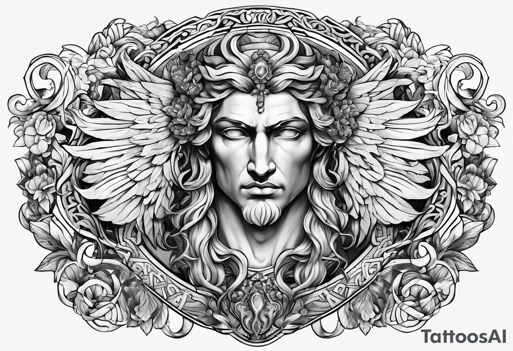 greek god tattoo idea