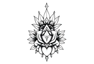 Majestic crown pineapple ,peach vagina,star anus ,diamonds tattoo idea