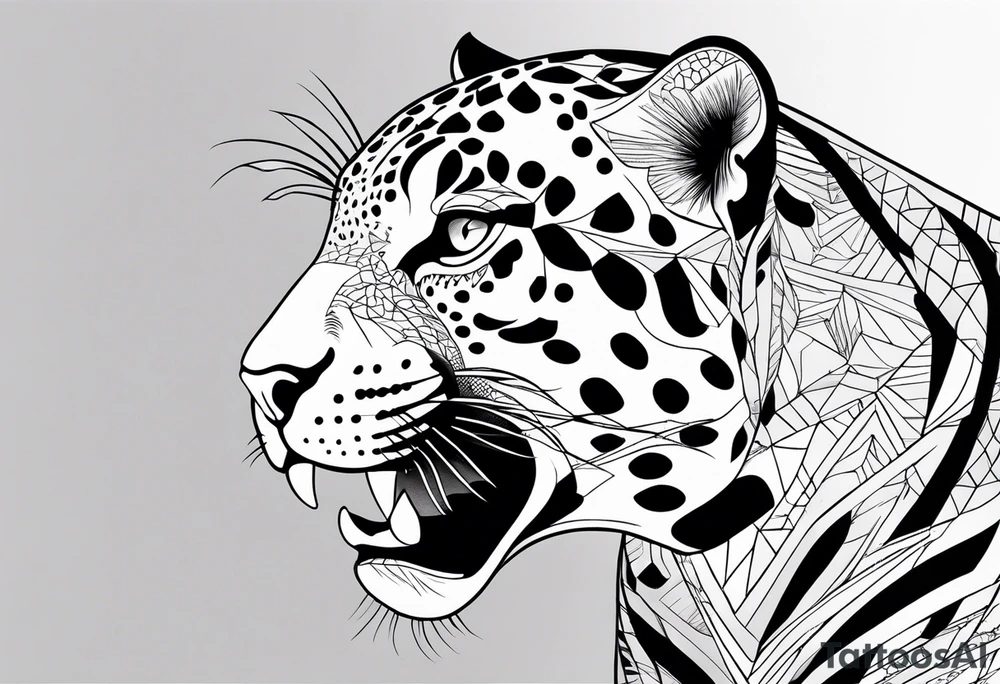 Jaguar tattoo idea