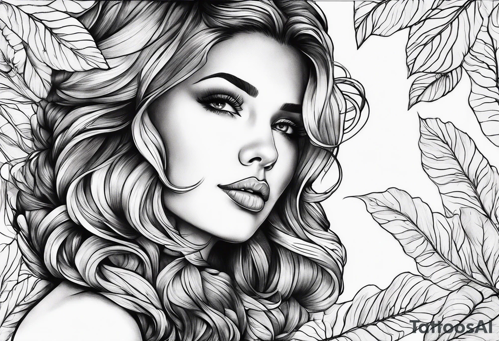 Feuille de choux tattoo idea