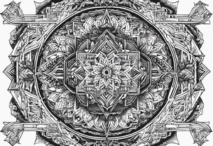 Algiz fehu uruz wunjó j=era eiwaz perth berkana inguz dagaz óthyla ansuz tattoo idea