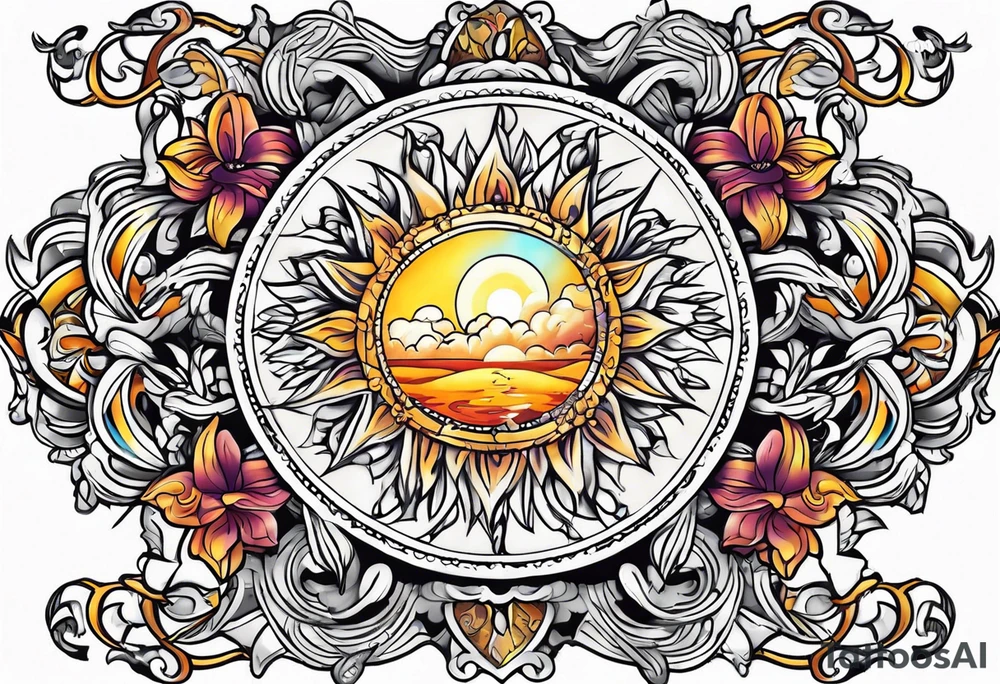 Sunshine tattoo idea