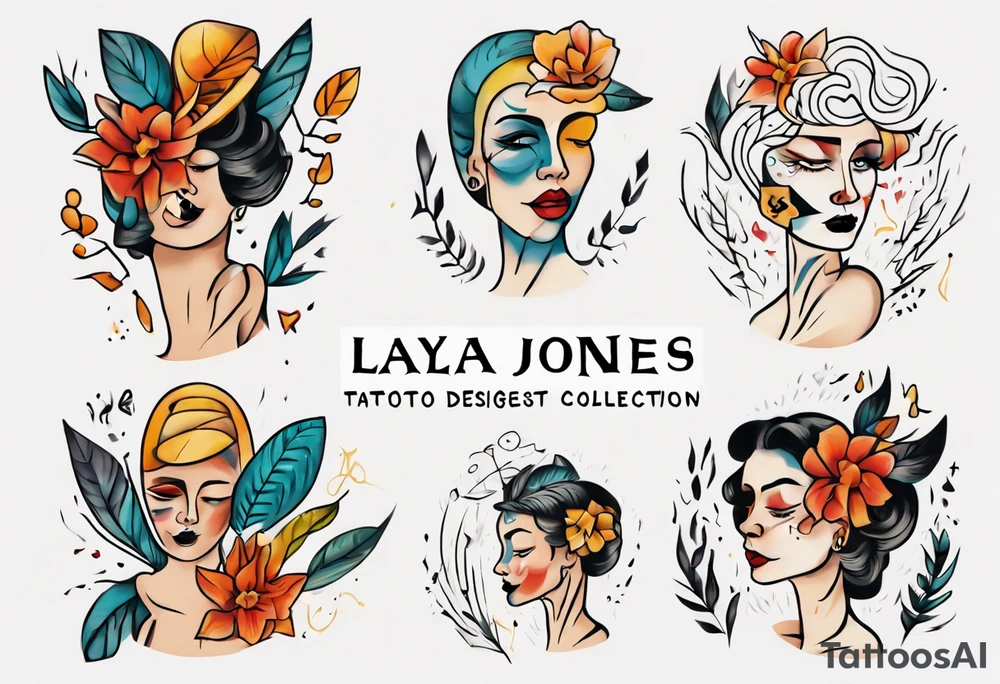 Script font 
Layla Jones tattoo idea