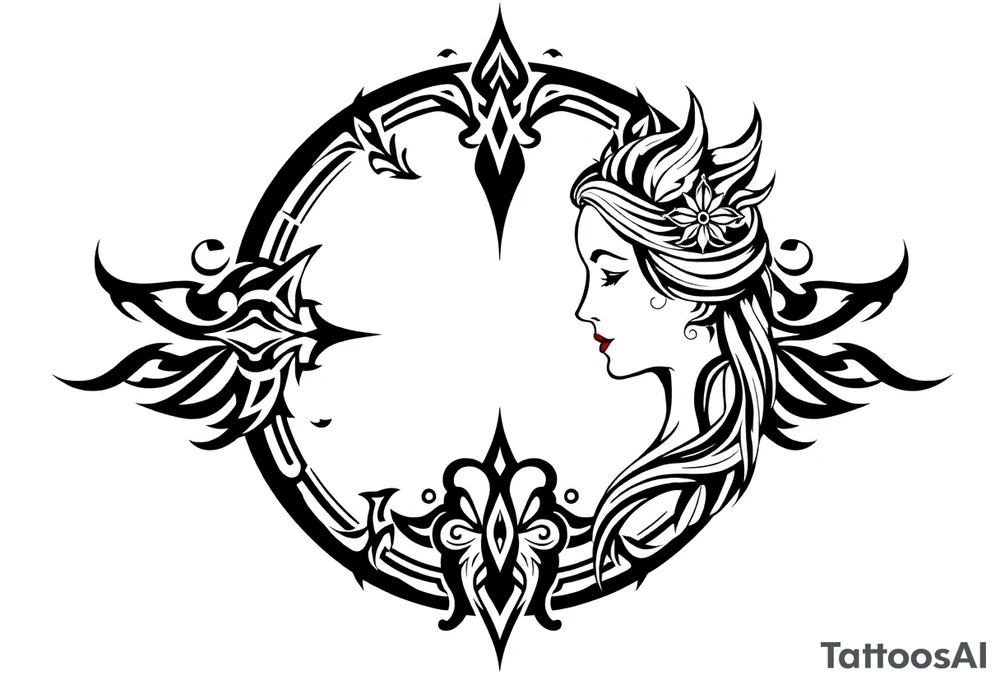 Dad and daughter memorial tattoo tattoo idea