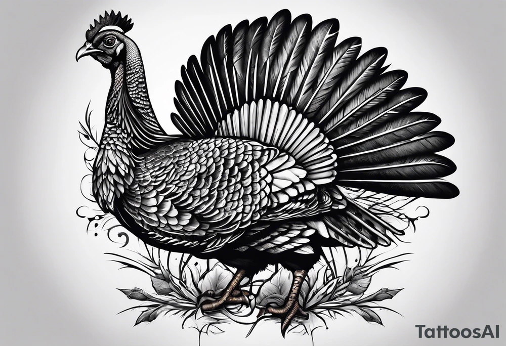 Turkey hunting tattoo idea