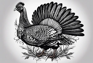 Turkey hunting tattoo idea