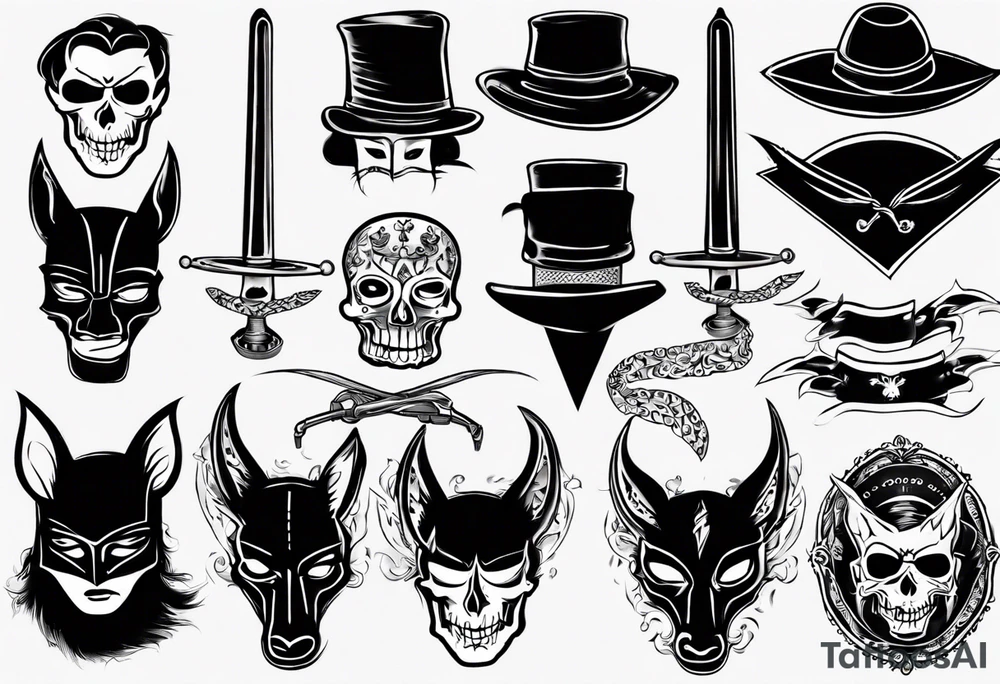 ZORRO tattoo idea