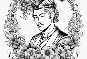 a man tattoo idea